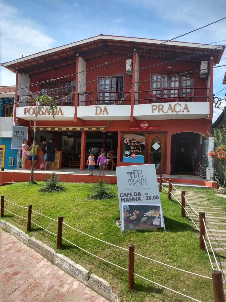 Pousada da praça Morro de São Paulo Exterior foto